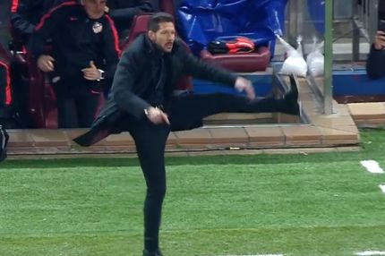 Το σόου του Σιμεόνε στον πάγκο της Ατλέτικο