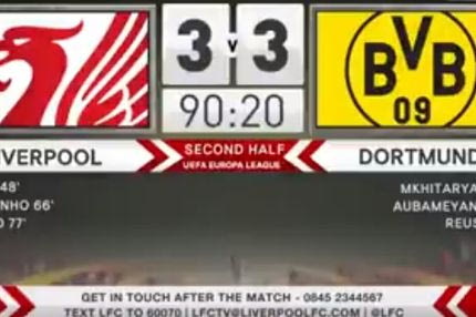 ΑΠΙΣΤΕΥΤΗ περιγραφή στο νικητήριο γκολ της Λίβερπουλ