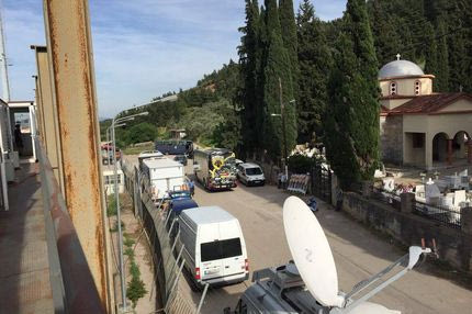 “Μπλόκο” στον κόσμο της ΑΕΚ στη Λιβαδειά