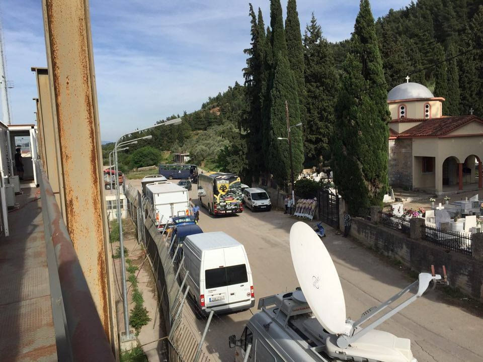 “Μπλόκο” στον κόσμο της ΑΕΚ στη Λιβαδειά