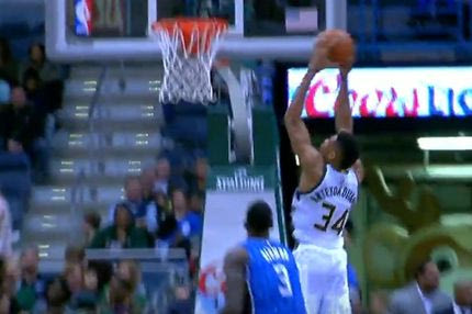 Έτσι έκανε το triple double ο Giannis