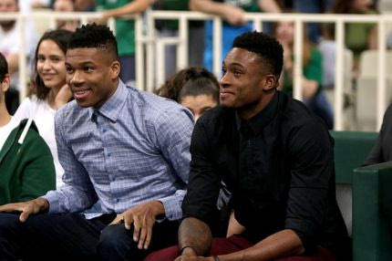 Στο ΟΑΚΑ τα αδέρφια Αντετοκούνμπο