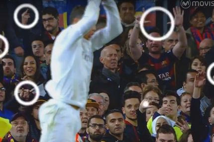 Παρακάμερα: Χειρονομίες, φτύσιμο και “πήγαινε στο Μαρόκο” για CR7