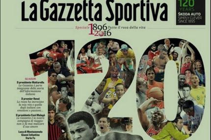 Η “Gazzetta dello Sport” έγινε 120 ετών!