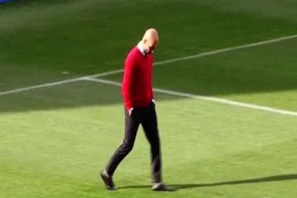 “Στράβωσε” με το γρασίδι του “Βιθέντε Καλδερόν” ο Γκουαρδιόλα