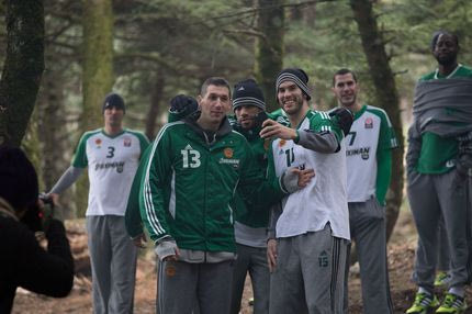 Το backstage της κορυφαίας διαφήμισης του Stoiximan.gr με τους παίκτες του Παναθηναϊκού