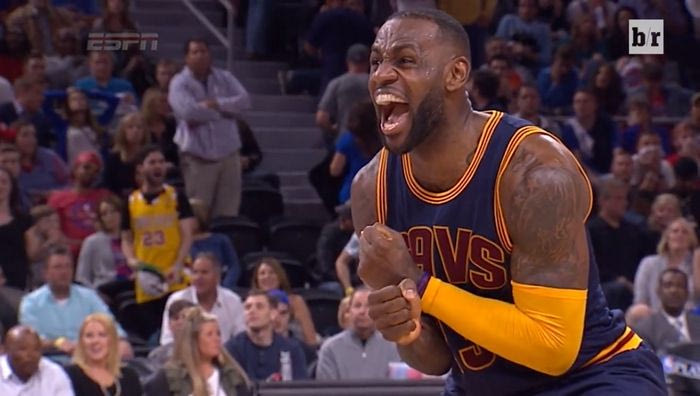 E, όχι και έτσι κύριε Λεμπρόν!