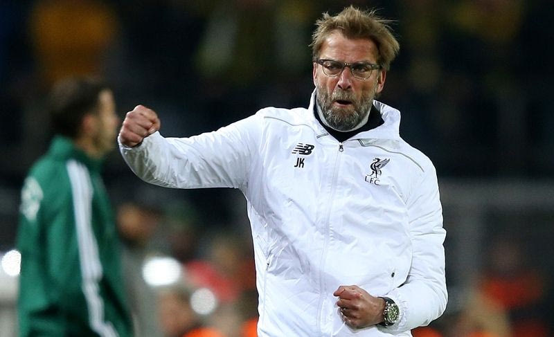 Ο πανηγυρισμός του Κλοπ στο γκολ της Λίβερπουλ