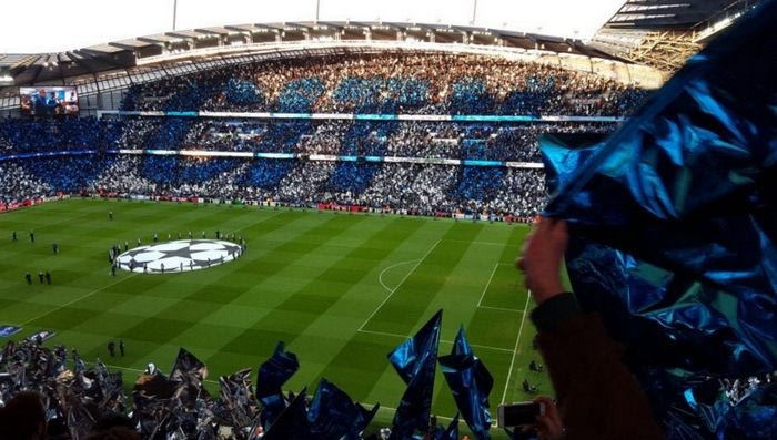 Το εντυπωσιακό κορεό των οπαδών της Σίτι