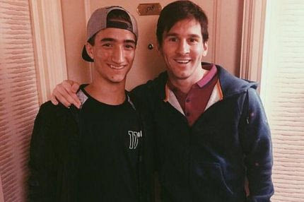 O Μουρίνιο Τζούνιορ για τον Μέσι: “Είναι το είδωλό μου”