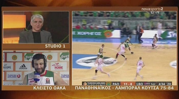 Μπουρούσης στη NOVA: “Mιλάω με Γιαννακόπουλο”