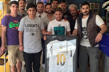 Η φανέλα της ΑΕΚ στη μνήμη του Παντελίδη