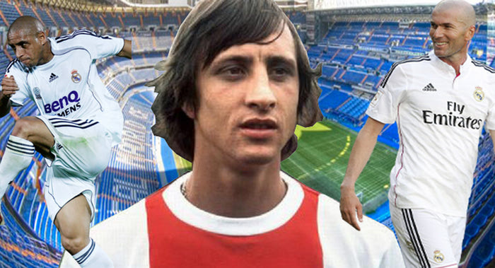 Οι θρύλοι Ρεάλ και Άγιαξ τιμούν τον Κρόιφ