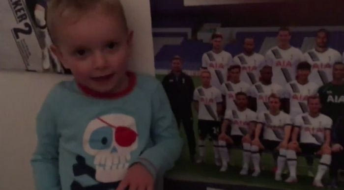 Ο 3χρονος που ξέρει όλα τα ονόματα των παικτών της Τότεναμ