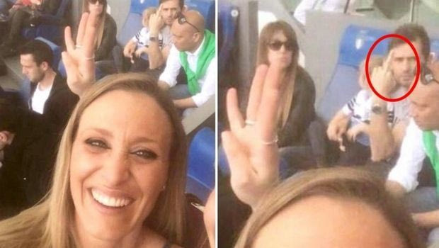 Την… πάτησε η οπαδός της Ρόμα