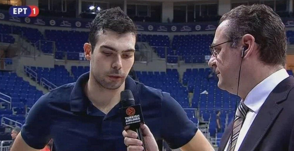 Σλούκας στην ΕΡΤ: “Χρωστούσα μια τέτοια εμφάνιση, δεν μιλάω για Ολυμπιακό”