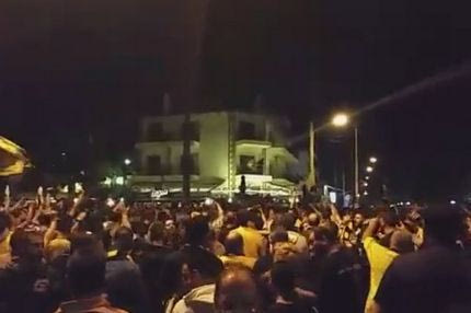 VIDEO: AΠΟΘΕΩΣΗ των Κυπελλούχων στη Νέα Φιλαδελφεία