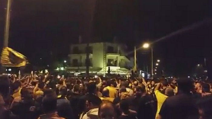 VIDEO: AΠΟΘΕΩΣΗ των Κυπελλούχων στη Νέα Φιλαδελφεία