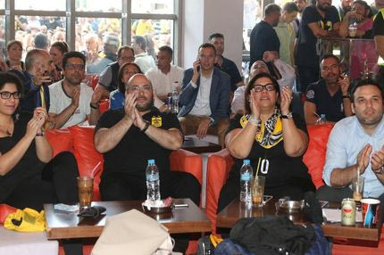 Ο κόσμος του Άρη είδε το ματς με την ΑΕΚ