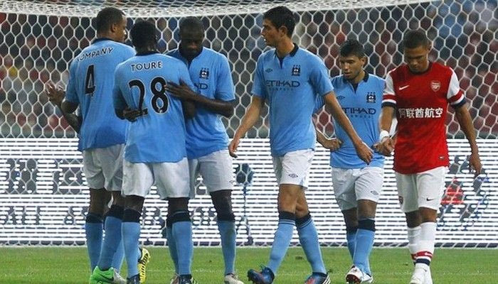 “Φιλική” νίκη της Σίτι επί της Άρσεναλ