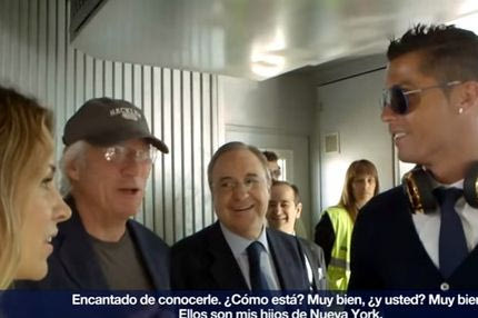 Ο Ρίτσαρντ Γκιρ γνωρίζει τον Κριστιάνο Ρονάλντο