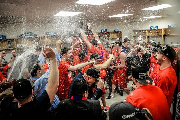 Η ομιλία Ιτούδη και οι πανηγυρισμοί στα αποδυτήρια της ΤΣΣΚΑ