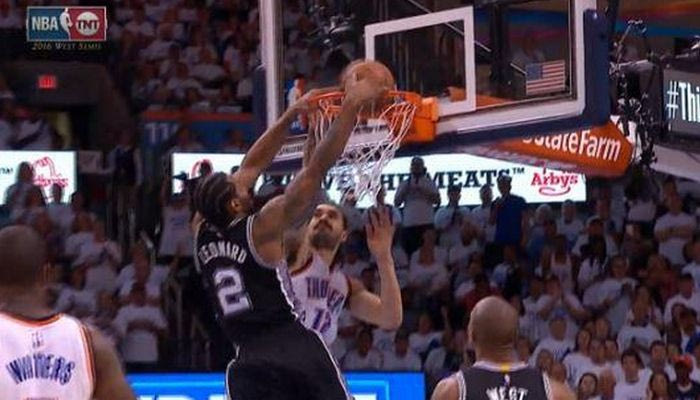 Top5: O Λέοναρντ κάρφωσε στα… μούτρα του Άνταμς