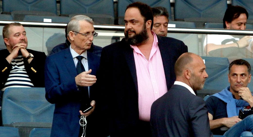 Η παρουσία του Βαγγέλη Μαρινάκη στο ΟΑΚΑ