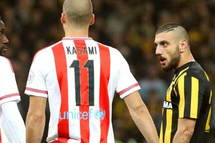 Οι ενδεκάδες Ολυμπιακού και ΑΕΚ