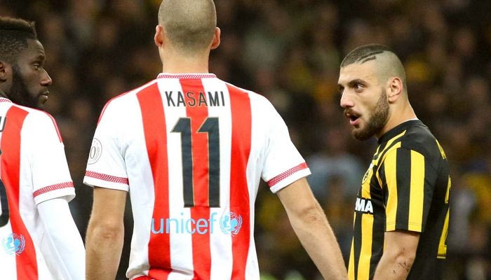 Οι ενδεκάδες Ολυμπιακού και ΑΕΚ