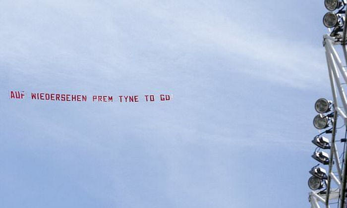 Τρολάρισμα των οπαδών της Σάντερλαντ στη Νιούκαστλ