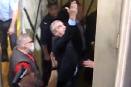 Το VIDEO με το επεισόδιο του Πεδουλάκη στη φυσούνα