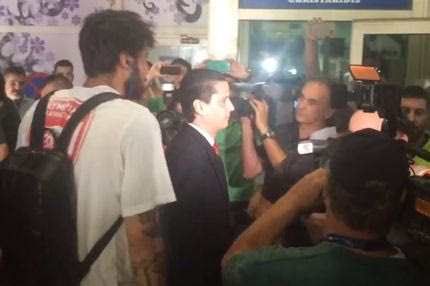 Μαζί με την αποστολή του Ολυμπιακού ο Πρίντεζης