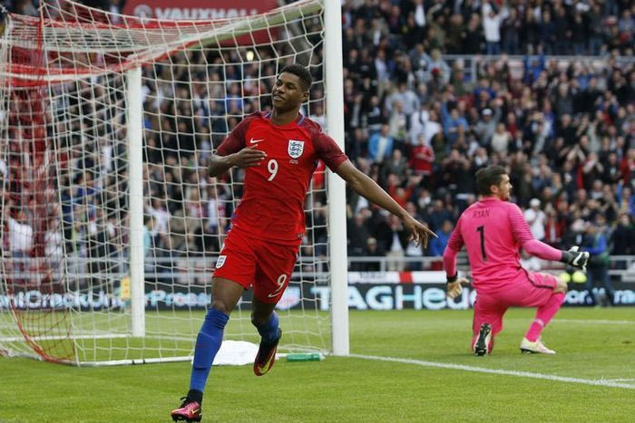 Σκόραρε στο ντεμπούτο του με την εθνική Αγγλίας και έγραψε ιστορία ο Ράσφορντ