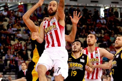 Ολυμπιακός – ΑΕΚ 93-58