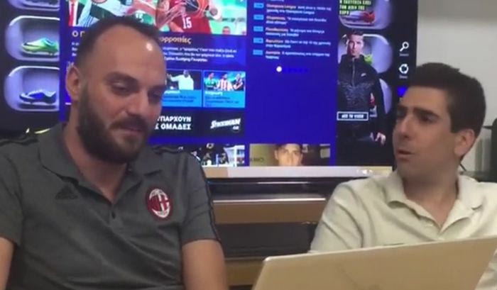 Ρήγας Δάρδαλης και Θέμης Καίσαρης συνομιλούν για τους τελικούς της Basket League