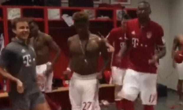 Ο καταπληκτικός χορός των παικτών της Μπάγερν