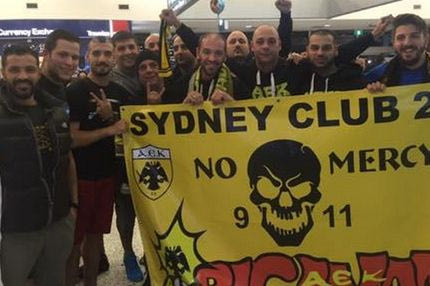 Αποθέωσαν Μπακασέτα οι ΑΕΚτζήδες του Σίδνεϊ