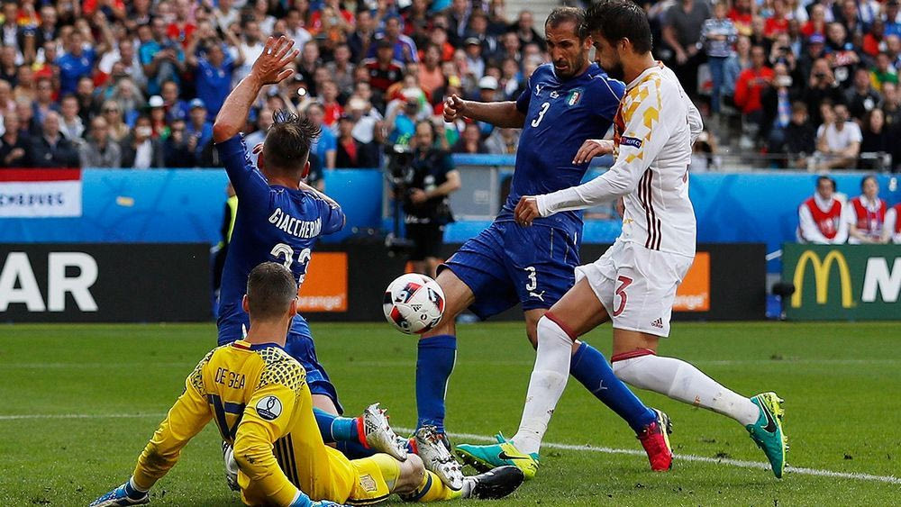 Το γκολ του Κιελίνι κόντρα στην Ισπανία