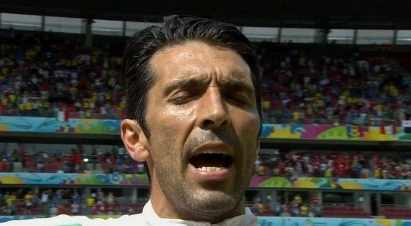 Το πάθος του Μπουφόν ξεχείλιζε στον εθνικό ύμνο της Ιταλίας