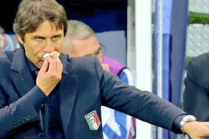 Ο Κόντε τραυματίστηκε στο γκολ της Ιταλίας