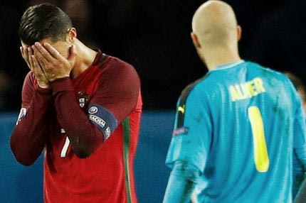 Το χαμένο πέναλτι του Ρονάλντο