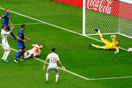 Τρομερή απόκρουση από τον Ντε Χέα!