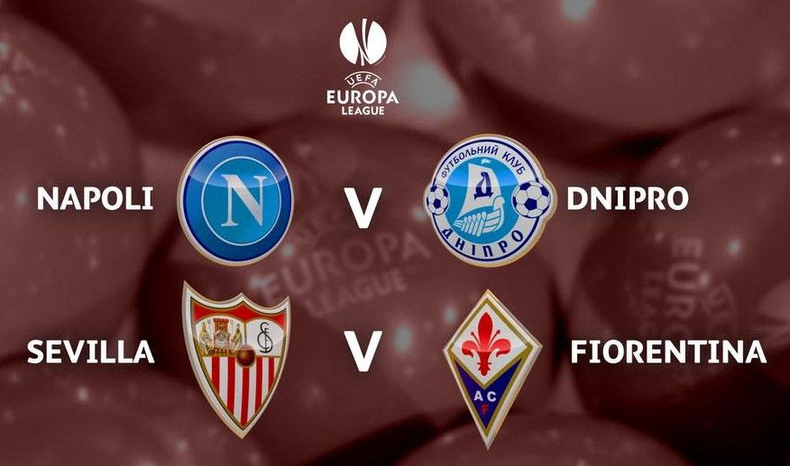 Νάπολι – Ντνίπρο, Σεβίλλη – Φιορεντίνα τα ζευγάρια των ημιτελικών του Europa League