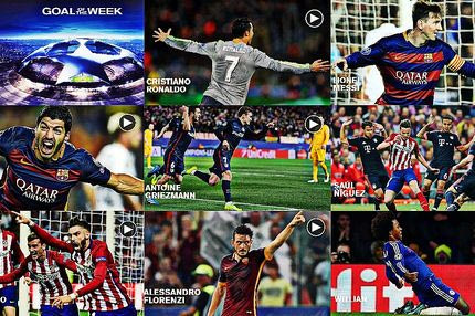 Η Nissan και το Goal of the Week σε καλούν να επιλέξεις το κορυφαίο γκολ του Champions League!