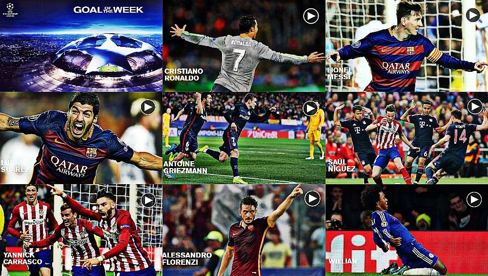 Η Nissan και το Goal of the Week σε καλούν να επιλέξεις το κορυφαίο γκολ του Champions League!