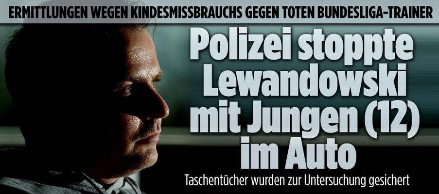 ΣΟΚ: Υποψία παιδεραστίας στη σκιά της αυτοκτονίας Λεβαντόβσκι