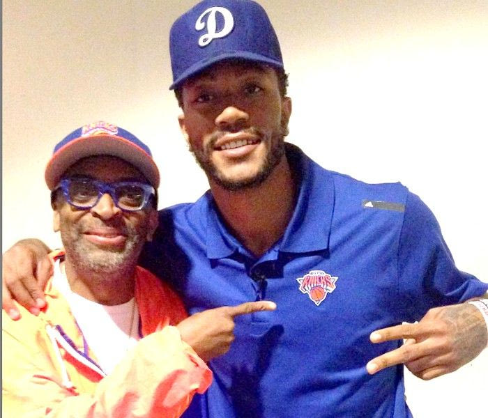 Ο Σπάικ Λι υποδέχεται τον Ντέρικ Ρόουζ στη Νέα Υόρκη