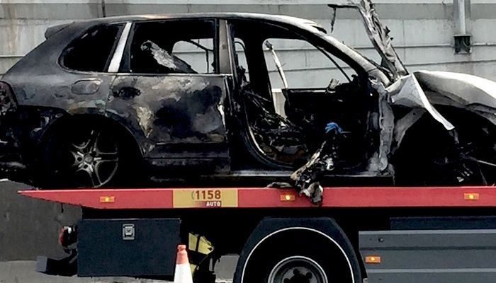Σοκάρουν οι φωτογραφίες του αυτοκινήτου του νεκρού εκδότη