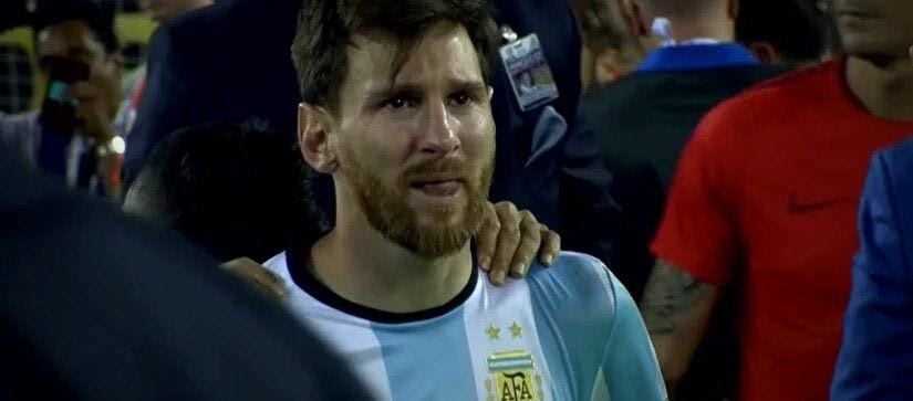 Τα δάκρυα του Μέσι